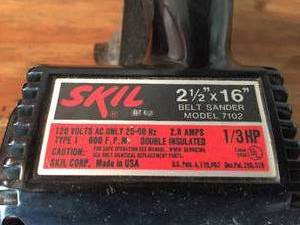 lot 45 image: Skil Belt Sander