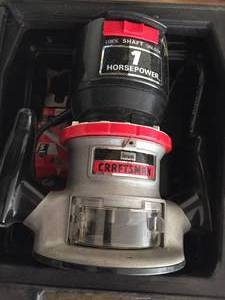 lot 59 image: Craftsman Router