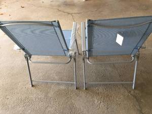 lot 68 image: Two Folding Chairs
