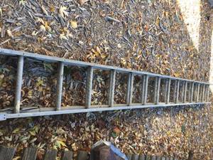 lot 80 image: 28 Foot Extension Ladder