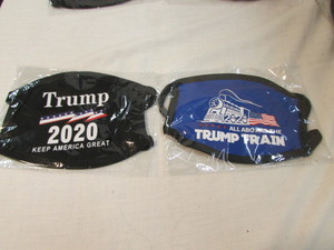 lot 1 image: Trump Cloth Mask