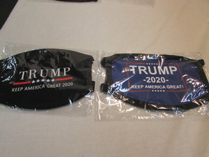 lot 2 image: Trump Cloth Mask