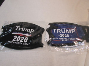 lot 3 image: Trump Cloth Mask
