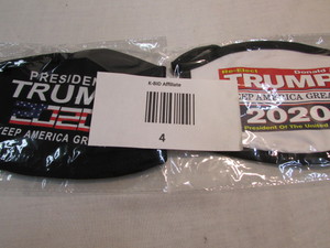 lot 4 image: Trump Cloth Mask