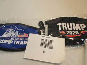 lot 8 image: Trump Cloth Mask