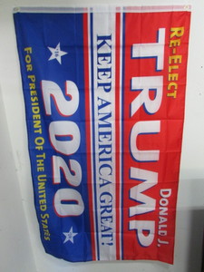 lot 87 image: Trump Flag