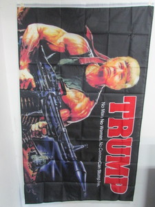 lot 96 image: Trump Flag