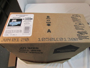lot 100 image: Fruit Works Blue Raspberry Freeze