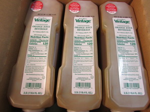 lot 106 image: Orange Juice