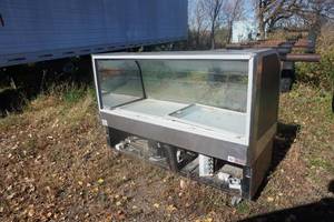 Large Lot of Stainless Steel Restaurant Equipment, Shop Lights & Shelving