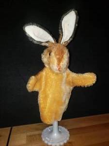 lot 67 image: Rare Mohair Rabbit Puppet