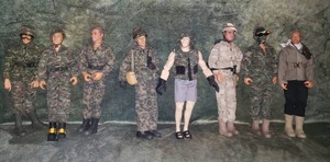 lot 24 image: GI Joe Dolls, Clothes & Accessories