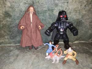 lot 32 image: Star Wars Lot - Obi Wan, Darth Vader
