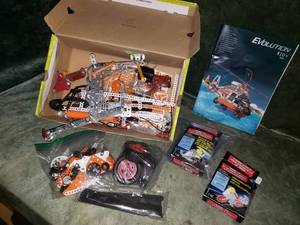 lot 90 image: Meccano Evolution Rescue Helicopter Set #8210