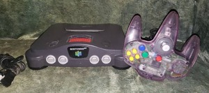 lot 91 image: Nintendo 64 & Controller