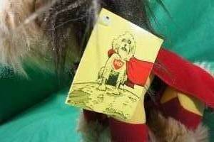 lot 132 image: Mighty Dog (Remember Him) Stuffed Dog with Tags