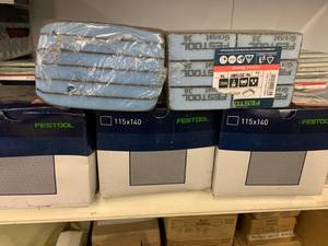 FESTOOL 115X140 SANDING PADS