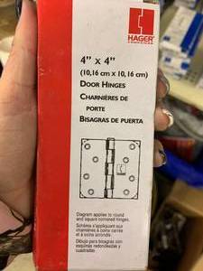 HAGER DOOR HINGES