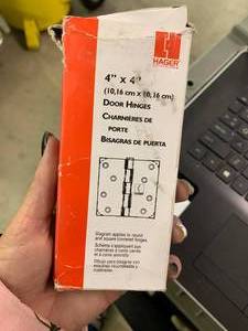 HAGER DOOR HINGES