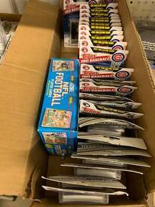 ASSORTED BASEBALLFOOTBALL CARDS