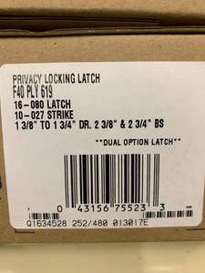 SCHLAGE PRIVACY LOCKING LATCH