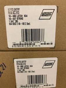 SCHLAGE KEYED ENTRY DOOR HANDLE