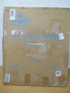 Regalo 24-Inch Extension for Safety Gate, White
