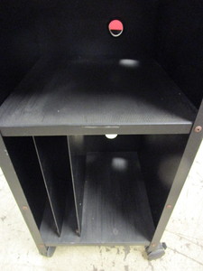 UTILITY CART, WITH CORD ACCESS HOLES