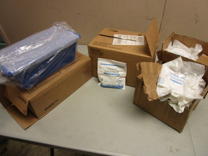 DISPOSABLE BLOOD PRESSURE CUFFS, COLD PACKS, INSTRUMENT TRAY SYSTEM
