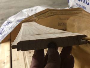 lot B939600 image: 1x6 Non Endmatch Dual Pattern Tongue and Groove OUTS