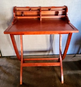 lot 80 image: Folding Wooden Foyer Table