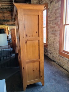 lot 138 image: Large Oak Armoire