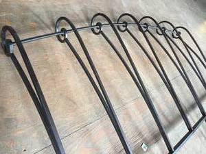lot 154 image: Iron Headboard