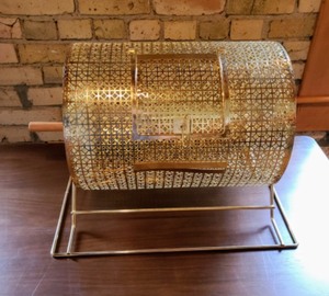 lot 67 image: Gold Metal Drawing Wheel
