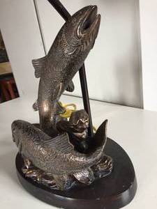 lot 189 image: Fish Lamp