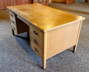 lot 56 image: Vintage Office Desk