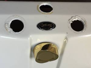 lot 222 image: Swirl-Way Acrylic Whirlpool Bath