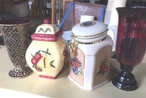 lot 244 image: Jars and Vases