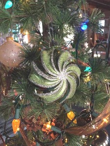 lot 249 image: Six Foot Decorated  Lighted Christmas Tree