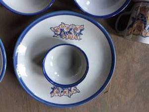 lot 257 image: Louisville Stoneware Set
