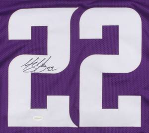 lot 3 image: Harrison Smith Signed Viking Purple Jersey (TSE COA)