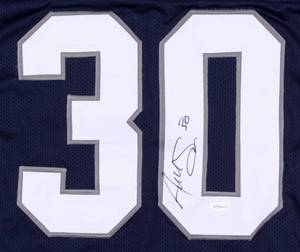 lot 21 image: Andrew Sendejo Signed Rice Owls College Jersey (TSE COA)