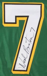lot 39 image: Neal Broten Signed Minnesota North Stars Captains Home Jersey (TSE COA)