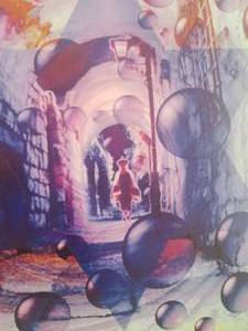 lot 36 image: Zefat Jewish Fine Art Print by Yakov Kaszemacher, Symbols