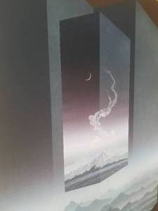 lot 276 image: Futuristic Landscape Print by Mark Geisheker