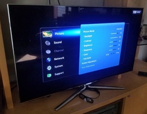 lot 101 image: Samsung 46 LED 1080p HD SmartTV Model UN46D800YF
