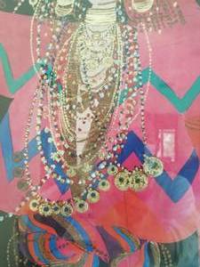 lot 283 image: Vibrant Fine Art Print by Ann Lee- Ode to Erte