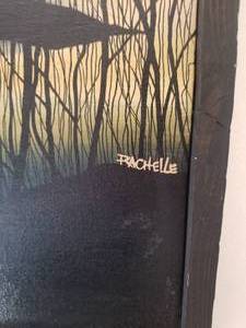 lot 281 image: Idyllic Natural Art Print by Rachelle- Dusk Flight