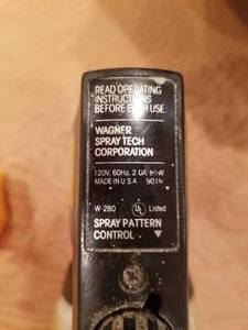 lot 529 image: Wagner Heavy Duty Power Painter Model W-280