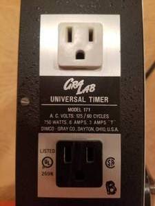 lot 477 image: GraLab Universal Timer Model 171